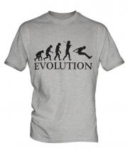 Long Jump Evolution Mens T-Shirt