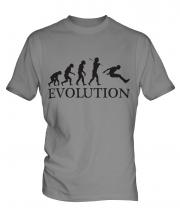 Long Jump Evolution Mens T-Shirt