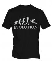 Long Jump Evolution Mens T-Shirt