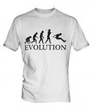 Long Jump Evolution Mens T-Shirt