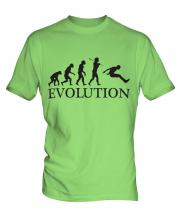 Long Jump Evolution Mens T-Shirt