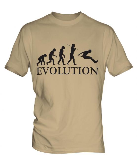 Long Jump Evolution Mens T-Shirt