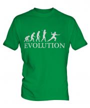 Fencing Evolution Mens T-Shirt