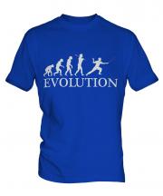 Fencing Evolution Mens T-Shirt