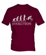 Hurdler Evolution Mens T-Shirt