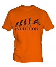 Hurdler Evolution Mens T-Shirt