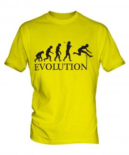 Hurdler Evolution Mens T-Shirt