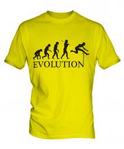 Hurdler Evolution Mens T-Shirt