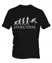 Hurdler Evolution Mens T-Shirt