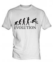 Hurdler Evolution Mens T-Shirt