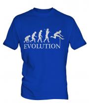 Hurdler Evolution Mens T-Shirt