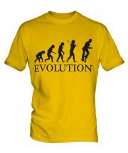 Unicyclist Evolution Mens T-Shirt