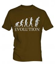 Unicyclist Evolution Mens T-Shirt