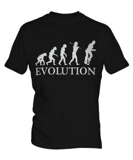 Unicyclist Evolution Mens T-Shirt