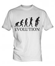 Unicyclist Evolution Mens T-Shirt