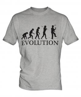 Circus Wire Walker Evolution Mens T-Shirt