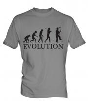 Circus Wire Walker Evolution Mens T-Shirt