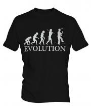 Circus Wire Walker Evolution Mens T-Shirt