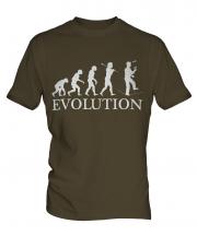 Circus Wire Walker Evolution Mens T-Shirt