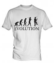 Circus Wire Walker Evolution Mens T-Shirt
