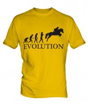 Showjumping Evolution Mens T-Shirt