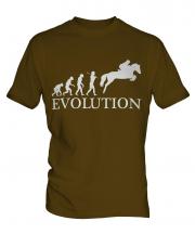 Showjumping Evolution Mens T-Shirt