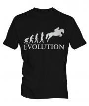 Showjumping Evolution Mens T-Shirt