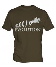 Showjumping Evolution Mens T-Shirt