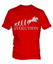 Showjumping Evolution Mens T-Shirt