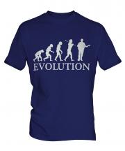 Guitarist Evolution Mens T-Shirt
