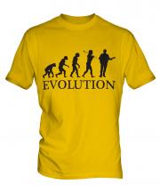 Guitarist Evolution Mens T-Shirt