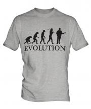 Guitarist Evolution Mens T-Shirt