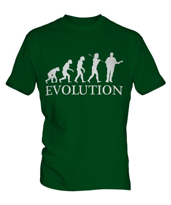 Guitarist Evolution Mens T-Shirt