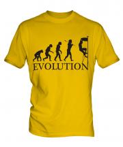 Rock Climbing Evolution Mens T-Shirt