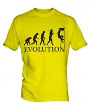 Rock Climbing Evolution Mens T-Shirt