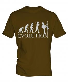 Abseiling Evolution Mens T-Shirt