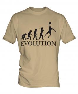 Basketball Slam Dunk Evolution Mens T-Shirt