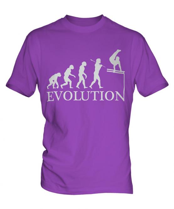 Parallel Bars Evolution Mens T-Shirt