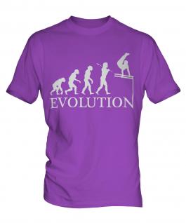 Parallel Bars Evolution Mens T-Shirt