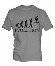 Parallel Bars Evolution Mens T-Shirt