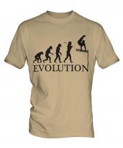 Parallel Bars Evolution Mens T-Shirt