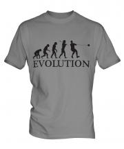 Hammer Throw Evolution Mens T-Shirt