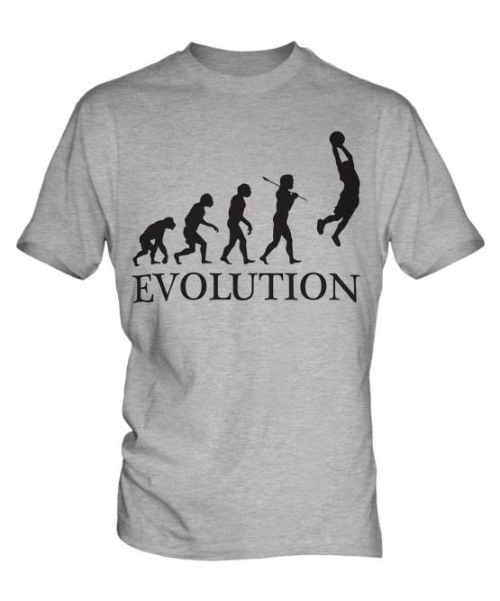 Slam Dunk Basketball Evolution Mens T-Shirt