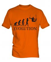 Gymnastics Rings Evolution Mens T-Shirt