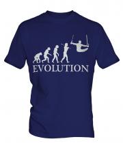 Gymnastics Rings Evolution Mens T-Shirt
