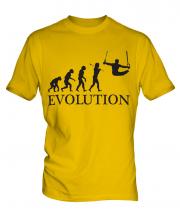 Gymnastics Rings Evolution Mens T-Shirt