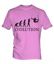 Gymnastics Rings Evolution Mens T-Shirt