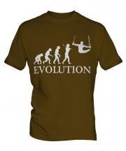 Gymnastics Rings Evolution Mens T-Shirt