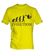 Gymnastics Rings Evolution Mens T-Shirt