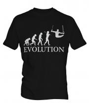 Gymnastics Rings Evolution Mens T-Shirt